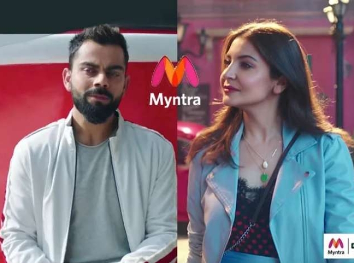 Myntra launches campaign with Virat, Anushka
